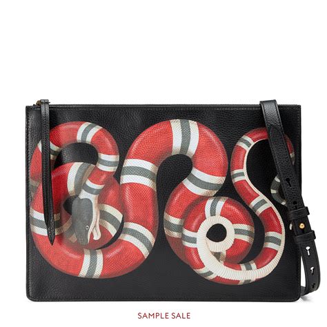 borsa gucci serpente nera|borse a tracolla Gucci.